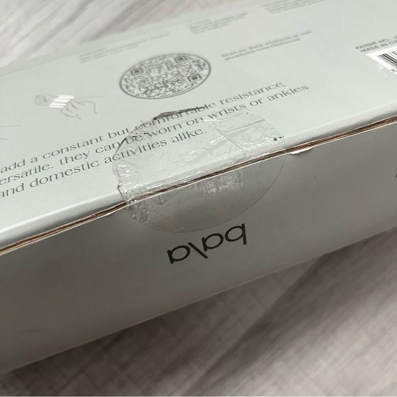 NEW BALA 2 Pound Bangles in Bone White Wrist Weights Pilates Yoga Viral - Picture 11 of 13